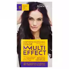 Joanna Multi Effect color Szamponetka koloryzująca soczysta oberżyna 08 35 g Zdrowie i uroda Kosmetyki i akcesoria Pielęgnacja i stylizacja włosów Farby i szampony koloryzujące