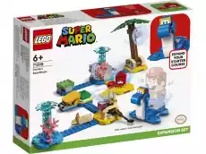 LEGO 71398 Super Mario Zestaw rozszerzający Nabrzeże Dorrie Dla dziecka Zabawki Klocki