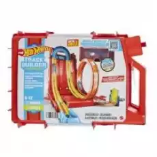 Hot Wheels Track Builder Kanister Zestaw kaskaderski Pudełko HDX78 Mattel Dla dziecka Zabawki Rowerki i inne pojazdy dla dzieci