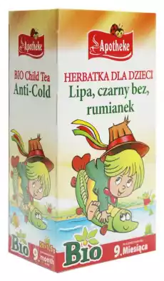 Herbatka Dla Dzieci Przy Przeziębieniu Bio 20x 15 g Apotheke Artykuły Spożywcze