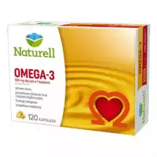 Omega3 500mg x 120 kapsułek Zdrowie i uroda Zdrowie FarmaceutykiLeki