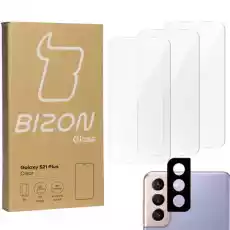 Szkło hartowane Bizon Glass Clear 3 szt obiektyw Galaxy S21 Plus 5G Telefony i akcesoria Akcesoria telefoniczne Folie ochronne