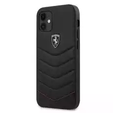 Ferrari FEHQUHCP12SBK iPhone 12 mini 54 czarnyblack hardcase Off Track Quilted Telefony i akcesoria Akcesoria telefoniczne Etui