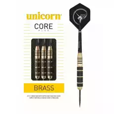 Rzutki Unicorn Core Plus Win gold brass darts 25g ostre 08643 Sport i rekreacja Sporty towarzyskie