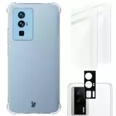 Etui Bizon Case Clear Pack do Xiaomi Poco F5 Pro przezroczyste Telefony i akcesoria Akcesoria telefoniczne Pokrowce i kabury do telefonów