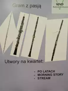 Gram z pasją Utwory na kwartet Książki Sztuka