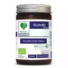 Be Organic Selen ekstrakt 100 mcg Suplement diety 100 kaps Bio Zdrowie i uroda Zdrowie Witaminy minerały suplementy diety