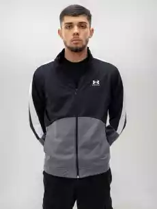 Bluza Rozpinana Bez Kaptura Under Armour Tricot Fashion Czarna Szara Odzież obuwie dodatki Odzież męska Bluzy męskie