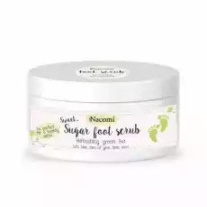 Sugar Foot Scrub naturalny cukrowy peeling do stóp Zielona Herbata 125g Zdrowie i uroda Kosmetyki i akcesoria Pielęgnacja dłoni i stóp