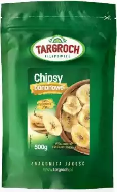 Chipsy bananowe 500g Targroch Artykuły Spożywcze Czipsy i chrupki