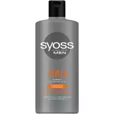 Syoss Men Power Shampoo szampon do włosów normalnych 440ml Zdrowie i uroda Kosmetyki i akcesoria Pielęgnacja i stylizacja włosów Szampony do włosów