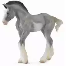 Źrebię Clydesdale Foal Blue Roan Dla dziecka Zabawki Figurki i makiety