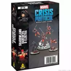 Marvel Crisis Protocol Shadowland Daredevil Elektra Gry Gry planszowe