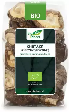 Bio Planet Shiitake grzyby suszone BIO 50 g Artykuły Spożywcze Grzyby