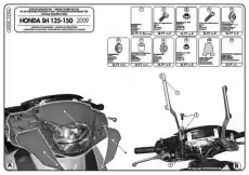 GIVI A315A MOCOWANIE SZYBY HONDA SH12515009 Motoryzacja Motocykle