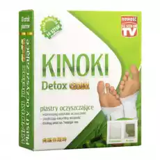 Kinoki Detox Gold Plastry Oczyszczające 10 Sztuk Artykuły Spożywcze