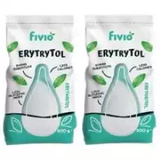 Fivio Erytrytol Zestaw 2 x 500 g Artykuły Spożywcze Cukier