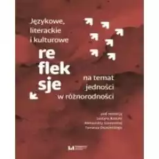 Językowe literackie i kulturowe refleksje na Książki Nauki humanistyczne