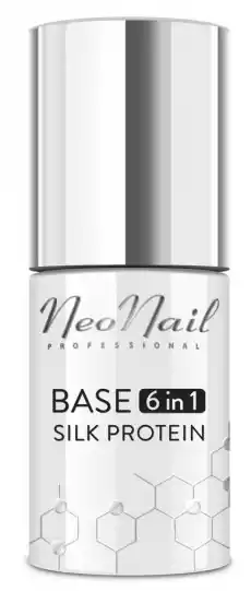 NeoNail Base 6in1 Silk Protein baza proteinowa pod lakier 72ml Zdrowie i uroda Kosmetyki i akcesoria Manicure i pedicure Lakiery do paznokci