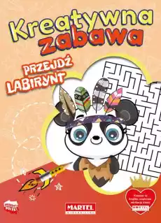 Przejdź labirynt Kreatywna zabawa Książki