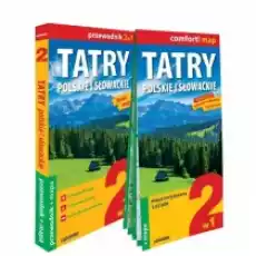 Tatry polskie i słowackie 2w1 przewodnik mapa Książki Literatura podróżnicza