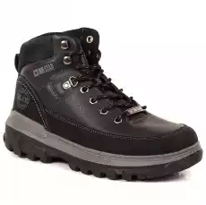 Trapery buty trekkingowe młodzieżowe czarne Big Star KK274222 Odzież obuwie dodatki Obuwie zimowe
