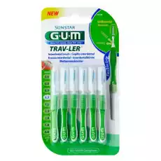 Sunstar GUM TRAVLER szczoteczka międzyzębowa 11 mm 6 sztuk Zdrowie i uroda