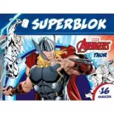 Superblok Marvel Avengers Thor Książki Dla dzieci