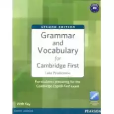 Grammar Vocabulary for Cambridge First 2ed key Książki Nauka jezyków