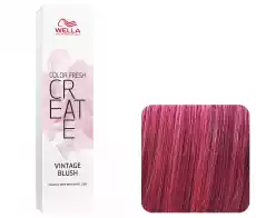 Wella CF Create farba semipermanentna Vintage Blush 60ml Zdrowie i uroda Kosmetyki i akcesoria Pielęgnacja i stylizacja włosów Farby i szampony koloryzujące