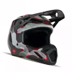 FOX KASK OFFROAD V1 ATLAS GREYRED Sport i rekreacja Sporty motorowe Kaski do sportów motorowych