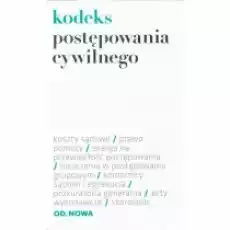 Kodeks Postępowania Cywilnego Książki Prawo akty prawne