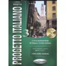 Progetto Italiano Nuovo 3 Podręcznik CD Książki Nauka jezyków