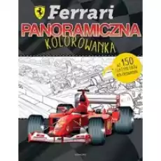 Ferrari Panoramiczna kolorowanka Książki Dla dzieci