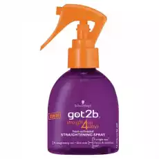 Got2B Straight on 4 Days Spray prostujący lakier do włosów 200ml Zdrowie i uroda Kosmetyki i akcesoria Pielęgnacja i stylizacja włosów Kosmetyki do stylizacji włosów