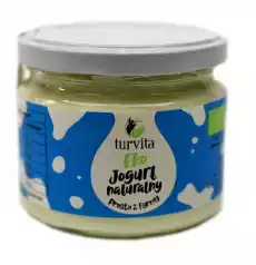 JOGURT NATURALNY BIO 250 g TURVITA Artykuły Spożywcze Nabiał