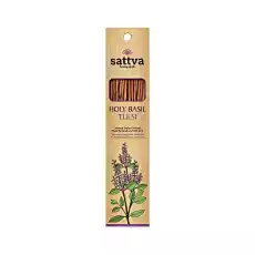 Natural Indian Incense naturalne indyjskie kadzidełko Tulsi 15szt Dom i ogród Wyposażenie wnętrz Świece i aromaterapia