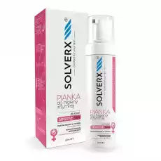 SOLVERX Sensitive Skin pianka do higieny intymnej dla kobiet 200ml Zdrowie i uroda Kosmetyki i akcesoria Pielęgnacja ciała Higiena intymna