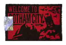 Wycieraczka Batman Welcome To Gotham City Red 40 x 60 cm Gadżety