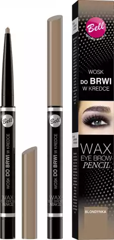 Bell wosk do brwi WAX EYE BROW PENCIL nr 02 0 Zdrowie i uroda Kosmetyki i akcesoria Makijaż i demakijaż Makijaż oczu