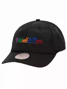 Czapka Z Daszkiem Dad Hat Mitchell Ness Branded Nylon Deadstock Czarna Odzież obuwie dodatki Galanteria i dodatki Nakrycia głowy Czapki