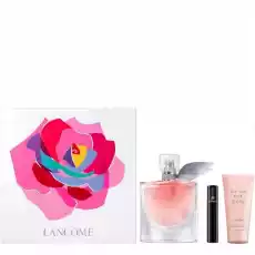 Lancome La Vie Est Belle zestaw woda perfumowana spray 50ml balsam do ciała 50ml Hypnose mini tusz do rzęs 2ml Zdrowie i uroda Perfumy i wody Zapachy damskie Perfumy i wody damskie