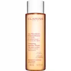 Clarins Cleansing Micellar Water woda micelarna do demakijażu 200ml Zdrowie i uroda Kosmetyki i akcesoria Makijaż i demakijaż