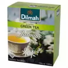 Dilmah Zielona herbata jaśminowa Jasmine Green 100 x 15 g Artykuły Spożywcze Herbata