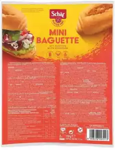 Mini baguette bagietki do zapiekania bezglutenowe 150 g Schar Artykuły Spożywcze Zdrowa żywność