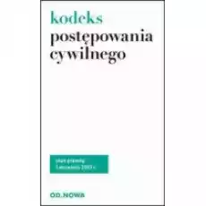 Kodeks postępowania cywilnego Książki Prawo akty prawne