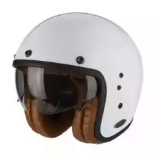 SCORPION KASK BELFAST LUXE WHITE Motoryzacja Sporty Motorowe Ochrona Głowy Kaski