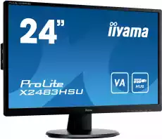 Monitor LED IIYAMA X2483HSUB5 VA HDMI DisplayPort USB Komputery Monitory Monitory LCD