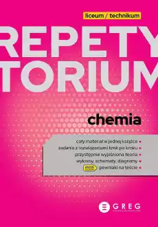 Chemia Repetytorium liceumtechnikum 2023 Książki Podręczniki i lektury