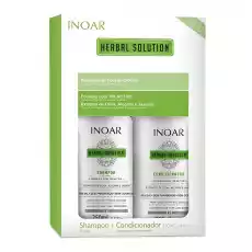 Inoar Herbal Solution Duo Pack szampon odżywka 2x250ml Zdrowie i uroda Kosmetyki i akcesoria Pielęgnacja i stylizacja włosów